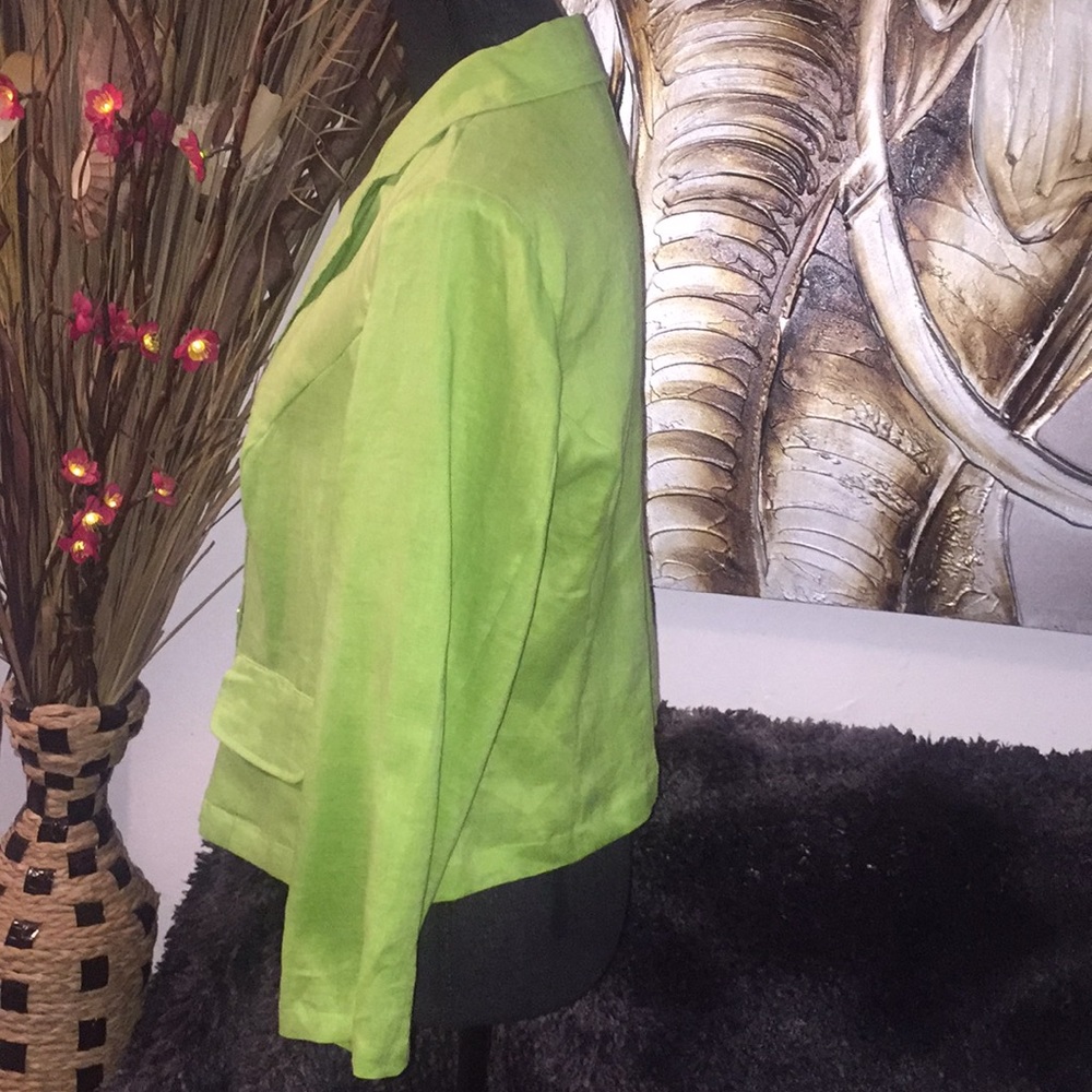 🌸 linen jacket 🌸 - Picture 3 of 4